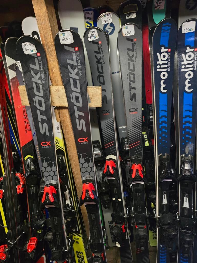 Stockli en molitor vam Stockli skis voor kenners cx sc sl ax, Overige merken, 160 tot 180 cm, Stockli, Ophalen of Verzenden