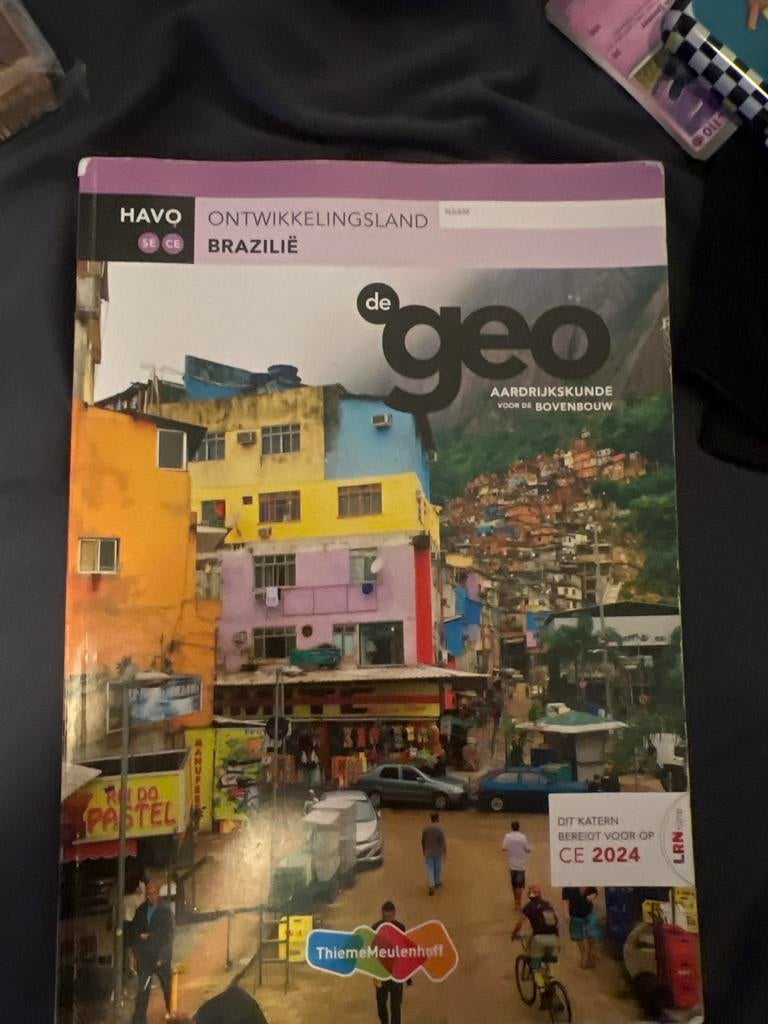 De Geo Aardrijkskunde HAVO - Brazilië, Ophalen of Verzenden, Zo goed als nieuw, HAVO, Aardrijkskunde