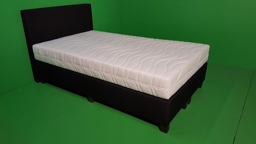 Twijfelaar BOXSPRING extra lang 120 x 220 met 18% korting, Huis en Inrichting, Slaapkamer | Bedden, Overige materialen, Iboxz