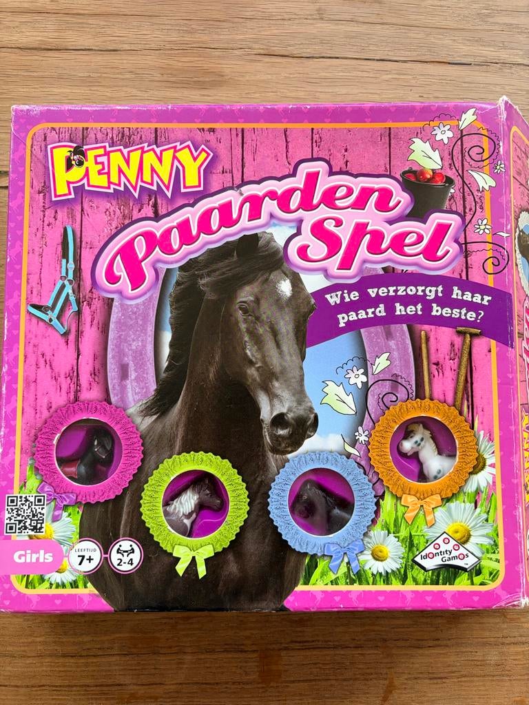 Penny Paardenspel - Wie verzorgt haar paard het beste?, Hobby en Vrije tijd, Gezelschapsspellen | Bordspellen, Een of twee spelers