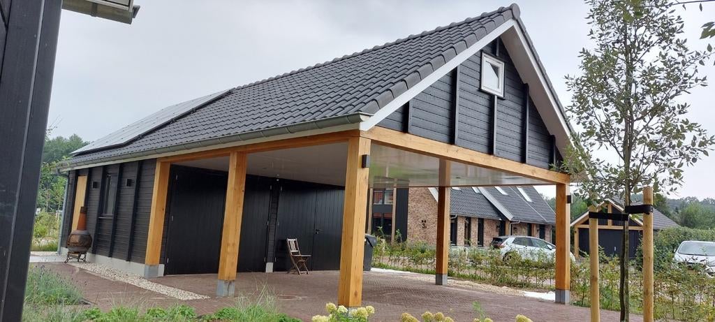 Schuur carport veranda berging opslagruimte zonnepaneel, Tuin en Terras, Tuinhuizen, Ophalen of Verzenden, Zo goed als nieuw, Schuur