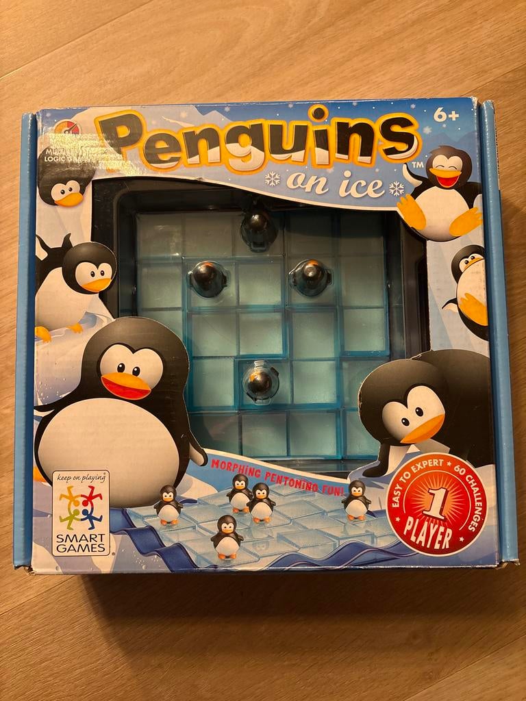 Smart Games - Penguins on ice, Een of twee spelers, Ophalen of Verzenden, Zo goed als nieuw