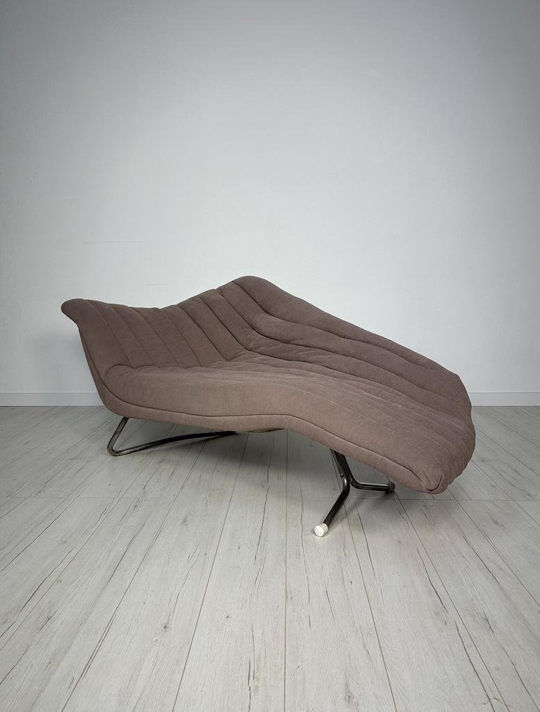 Vintage Design Hans Hartl Soloform 5008 Chaiselongue 50s, Eenpersoons, 150 tot 200 cm, 75 tot 100 cm, Ophalen of Verzenden
