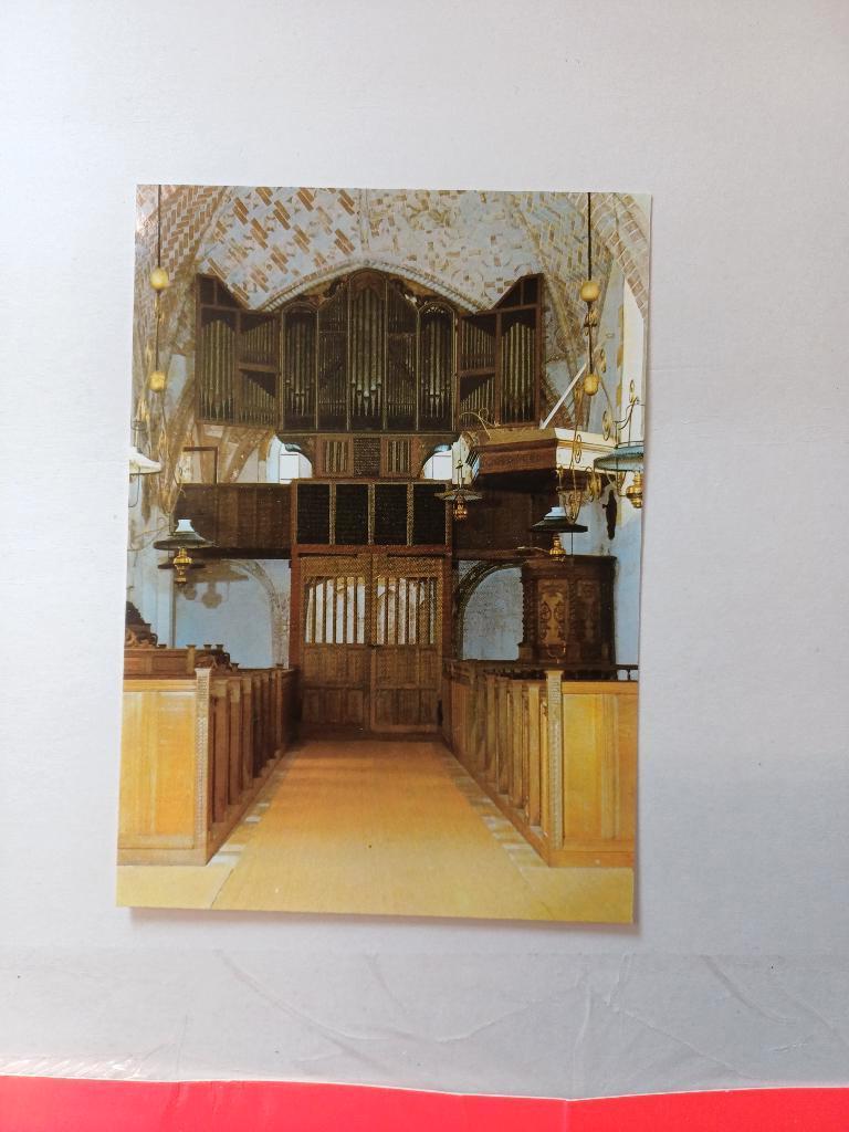 Ansichtkaart - ongelopen – Kerk / Orgel - Krewerd, Ophalen of Verzenden, 1980 tot heden, Ongelopen, Groningen