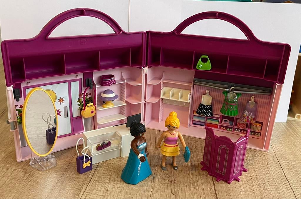 Playmobil Fashion Girls set 6862, Ophalen, Zo goed als nieuw, Complete set