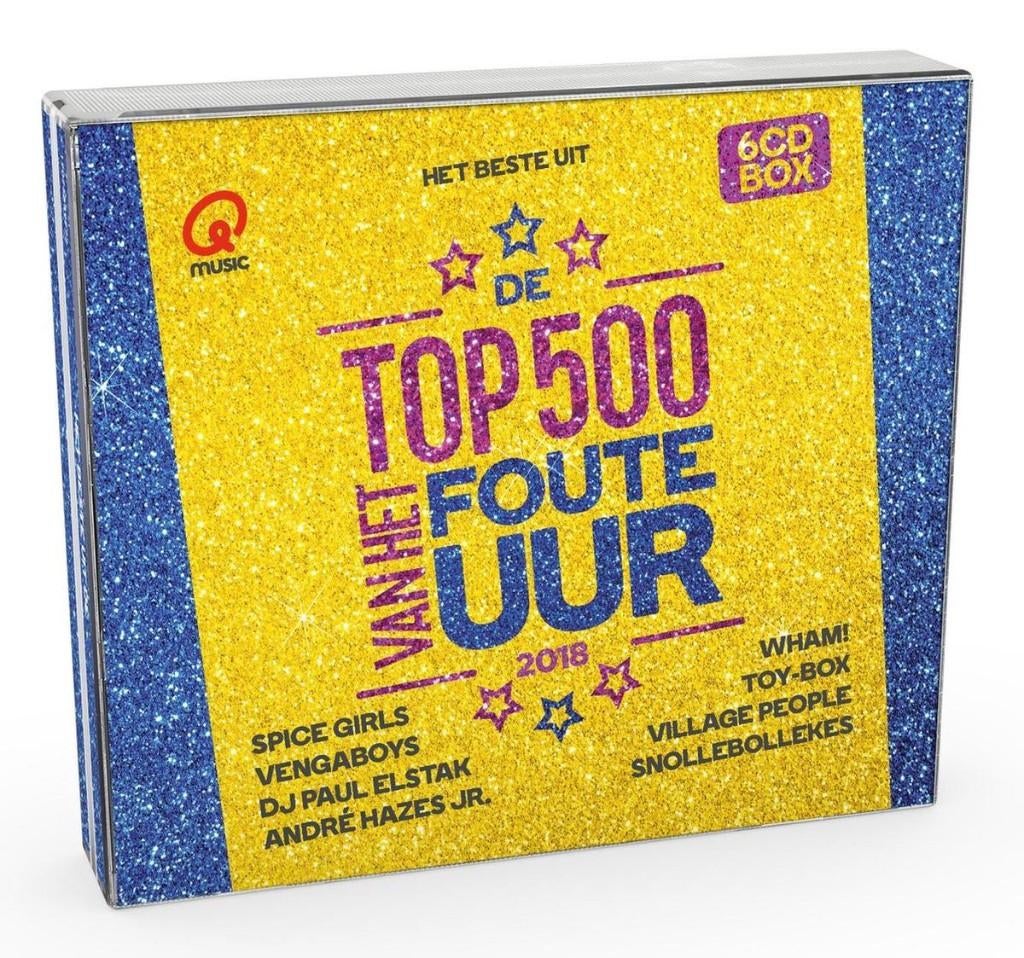 Beste uit de Top 500 v/h Foute uur 4CDbox Nwst./Orig., Ophalen of Verzenden, Zo goed als nieuw, Pop