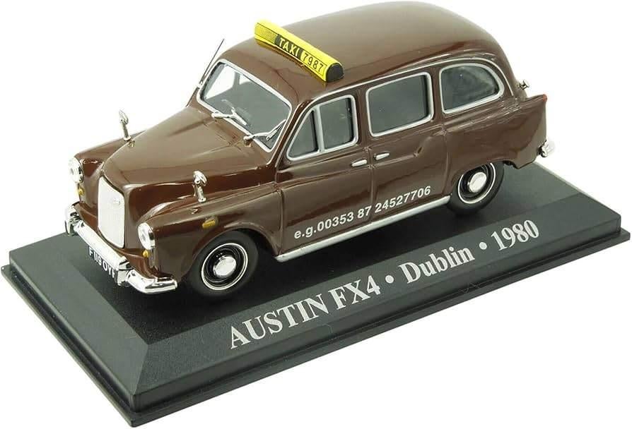 29281: Austin FX4 - Dublin Taxi - 1980 - Atlas 1:43, Auto, Nieuw, Ophalen of Verzenden, Bachsatztstr. 54 D 72131 Ofterdingen, Germany