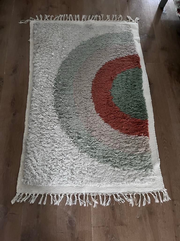 Wehkamp Regenboog Vloerkleed - Kinderkamer Kleed, Gebruikt, 50 tot 100 cm, 100 tot 150 cm, Kindervloerkleed