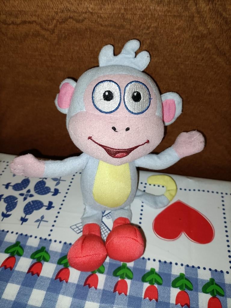 Bootz knuffeltje aap van Dora 20 cm groot, Ophalen of Verzenden, Zo goed als nieuw, Overige typen
