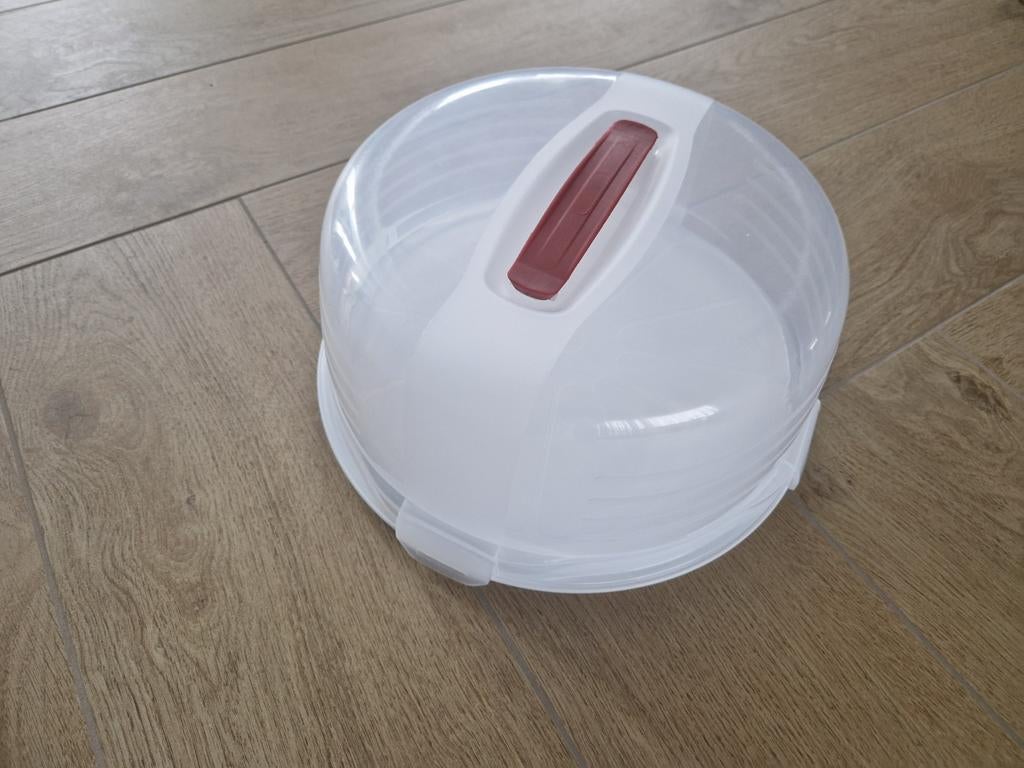 Taartdoos met handvat, Ophalen of Verzenden, Zo goed als nieuw