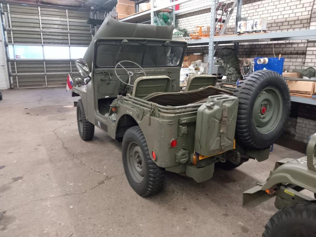 nekaf M38A1 4x4. 1,25 TON Willy, Auto's, Overige Auto's, Stof, Trekhaak, Cabriolet, Handgeschakeld