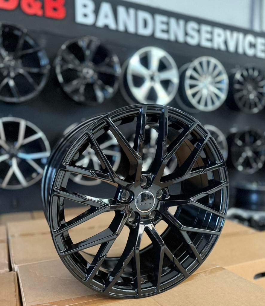 18 19 inch R8 look velgen 5x112 audi a3 a4 a5 a6 q2 q3 q4 q5, Auto-onderdelen, Banden en Velgen, 18 inch, Velg(en), Nieuw, Ophalen of Verzenden