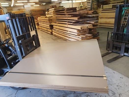 Goedkoop plaatmateriaal met 2-zijden melamine, Doe-het-zelf en Verbouw, Platen en Panelen, Ophalen, Nieuw