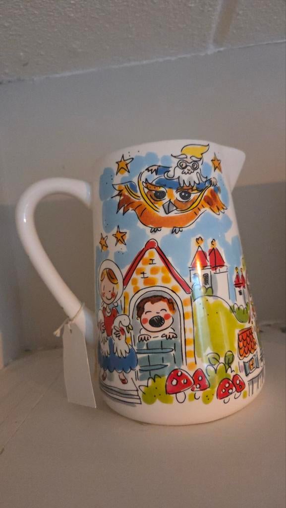 Blond servies efteling sap kan, Ophalen, Zo goed als nieuw, Aardewerk, Blond Amsterdam
