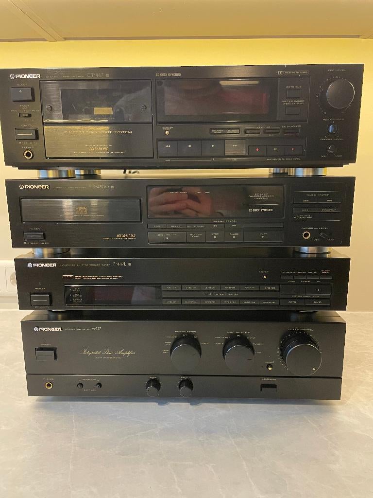 De "Ultieme Pioneer Stack" (Jaren '90 Hifi), Gebruikt, Tuner of Radio, Pioneer, Losse componenten