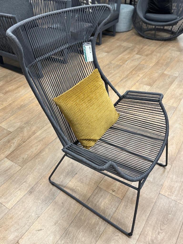 Loungestoel Silver | Borek | Showroommodel, Ophalen, Zo goed als nieuw, Overige materialen