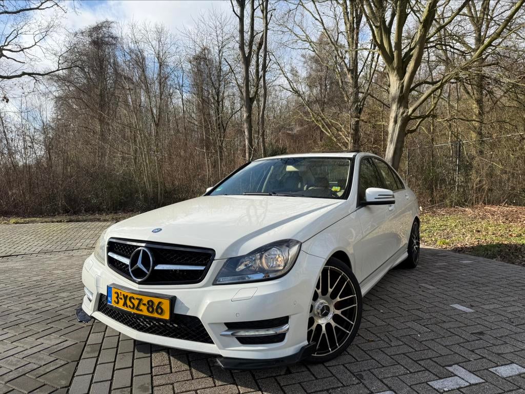 Mercedes-Benz Mercedes C300 4Matic 2012 Wit, Auto's, 1660 kg, 228 pk, Wit, Particulier