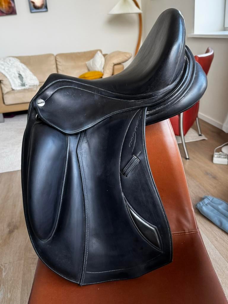 Erreplus Connect Mono dressuurzadel 16 inch, Dieren en Toebehoren, Paarden en Pony's | Zadels, Ophalen, Zo goed als nieuw, Dressuur