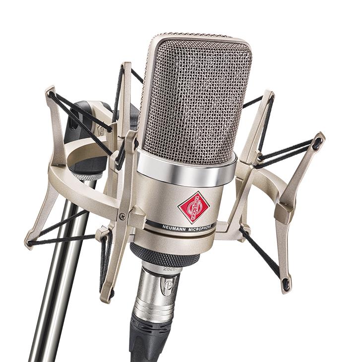 Neumann TLM 102 Studio Set + EA4 – nieuwstaat / als nieuw, Ophalen of Verzenden, Zo goed als nieuw, Studiomicrofoon