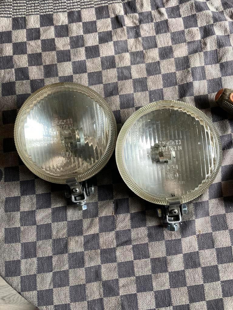 Oldtimer 2 Bosch verstralers type 140, Auto-onderdelen, Verlichting, Gebruikt, Ophalen of Verzenden