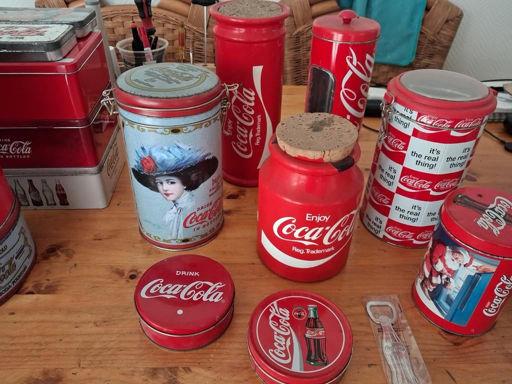 Coca cola spullen, Verzamelen, Ophalen, Gebruiksvoorwerp