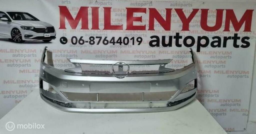 VOLKSWAGEN POLO 2G BUMPER NIEUW (2017--) LA7W, Auto-onderdelen, Carrosserie en Plaatwerk, Bumper, Voor, Nieuw, Ophalen of Verzenden