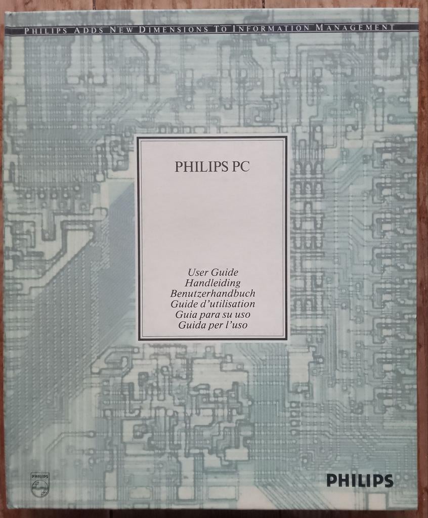 Philips PC handleiding 1988, Ophalen of Verzenden
