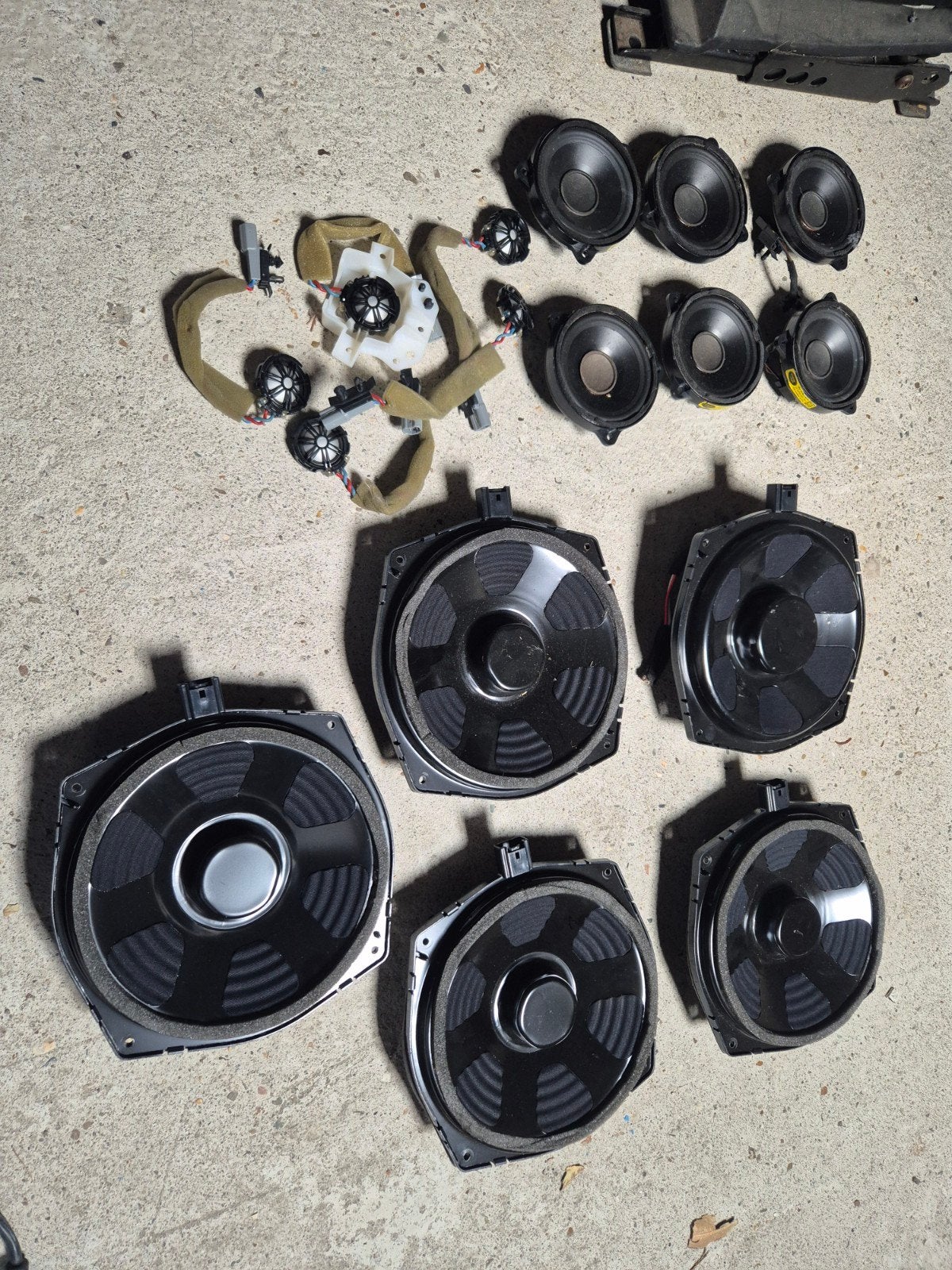 Complete set luidsprekers Range Rover Sport L494, Ophalen of Verzenden, Gebruikt, Land Rover