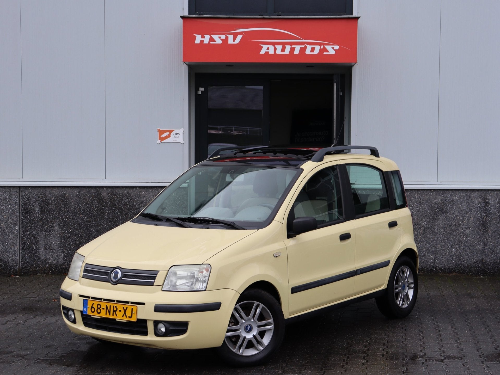 Fiat Panda 1.2 Class 4-deurs PANODAK org NL, Auto's, Fiat, Voorwielaandrijving, Bedrijf, Handgeschakeld, 17 km/l