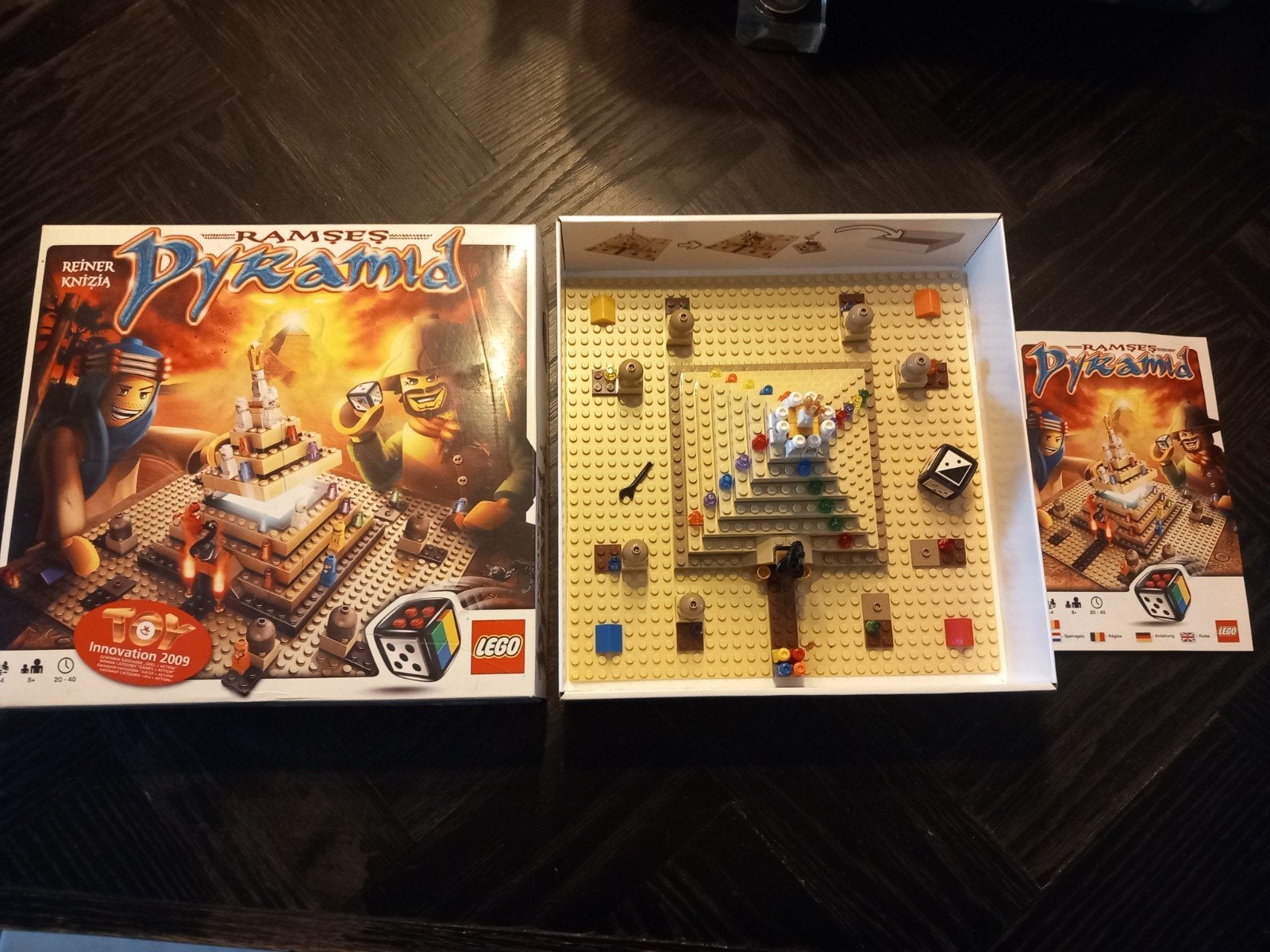 LEGO Ramses Pyramid bordspel - Compleet en in goede staat, Overige merken, Aastvej 1, 7190 Billund, Denemarken, Ophalen of Verzenden