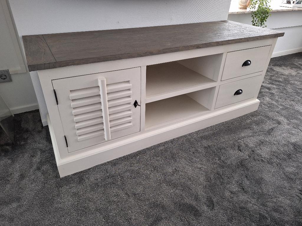 TV meubel Televisiekast Stereomeubel TV-kast, Ophalen, Gebruikt, 100 tot 150 cm, Minder dan 100 cm