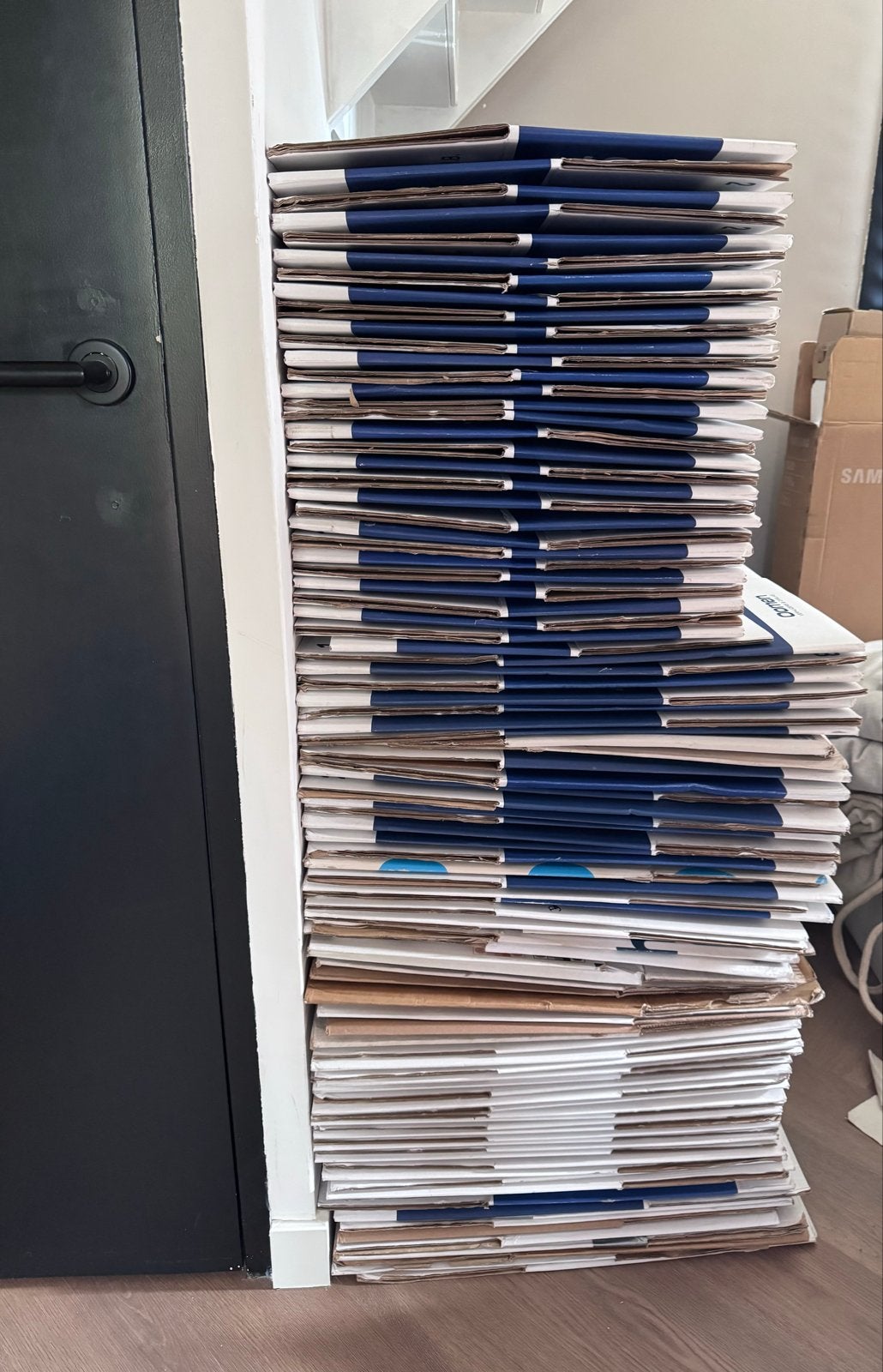 Verhuisdozen & boekendozen (100 stuks), Ophalen, 40 tot 60 cm, Opvouwbaar, Overige typen