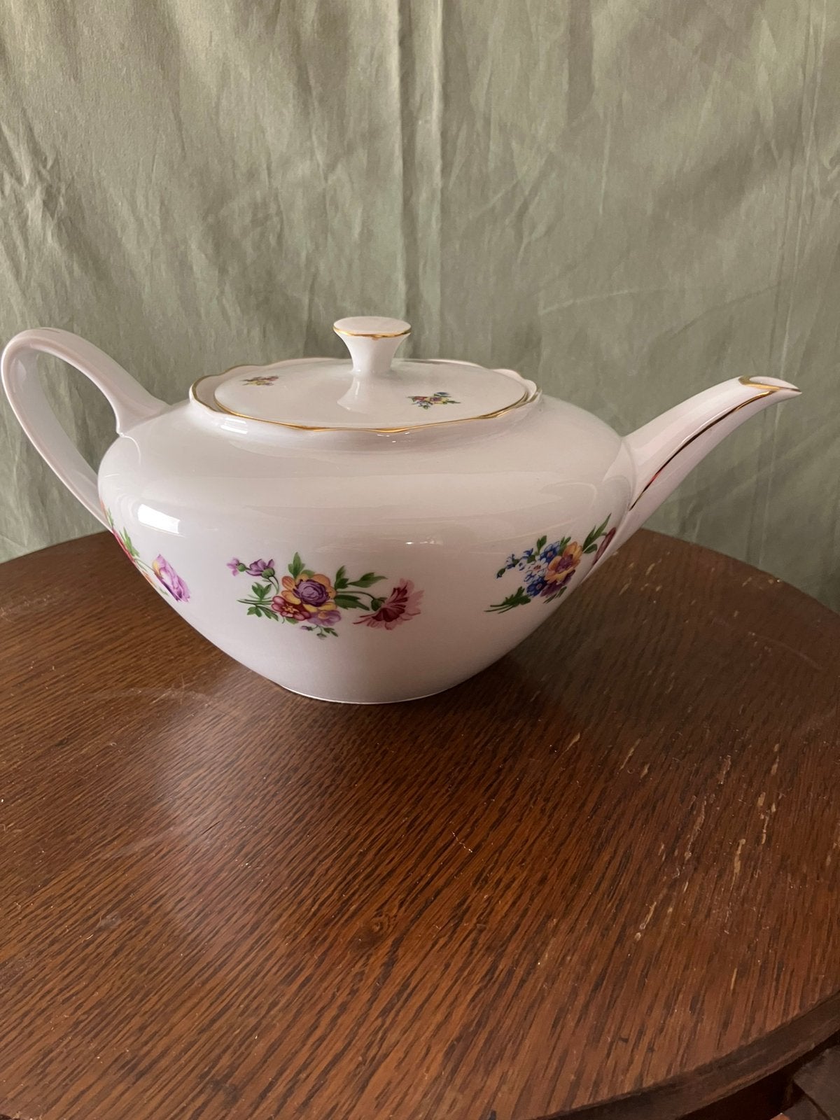 Vintage theepot MZ – Tsjechoslowakije  Prachtige porseleinen, Antiek en Kunst, Ophalen of Verzenden