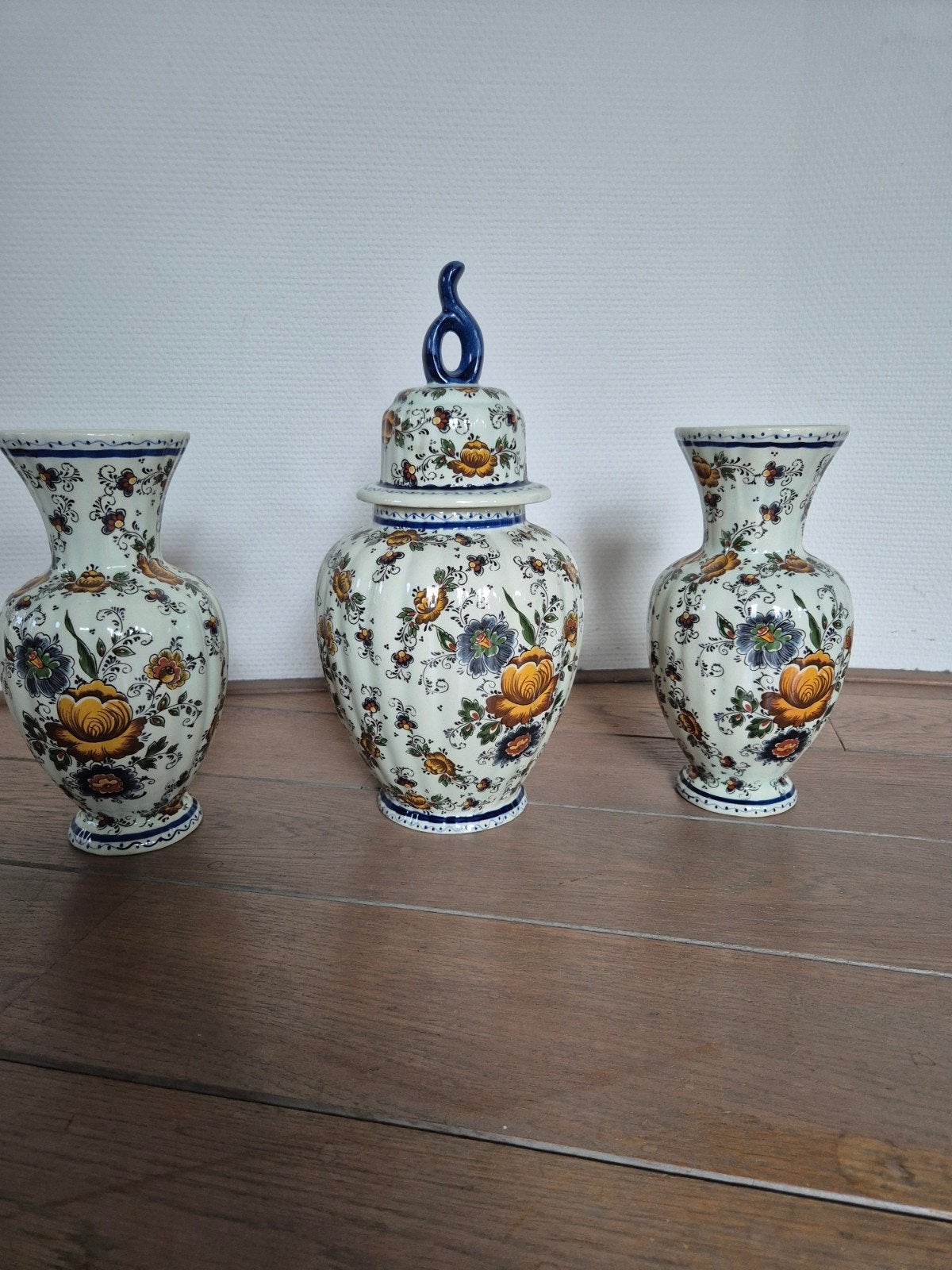 Kast stel Delft, Antiek en Kunst, Antiek | Vazen, Ophalen of Verzenden