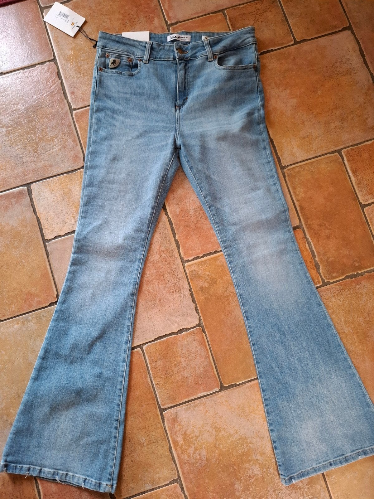 Nieuwe Raval jeans Loïs maat 32/32, Maat 38/40 (M), Blauw, Nieuw, Ophalen of Verzenden