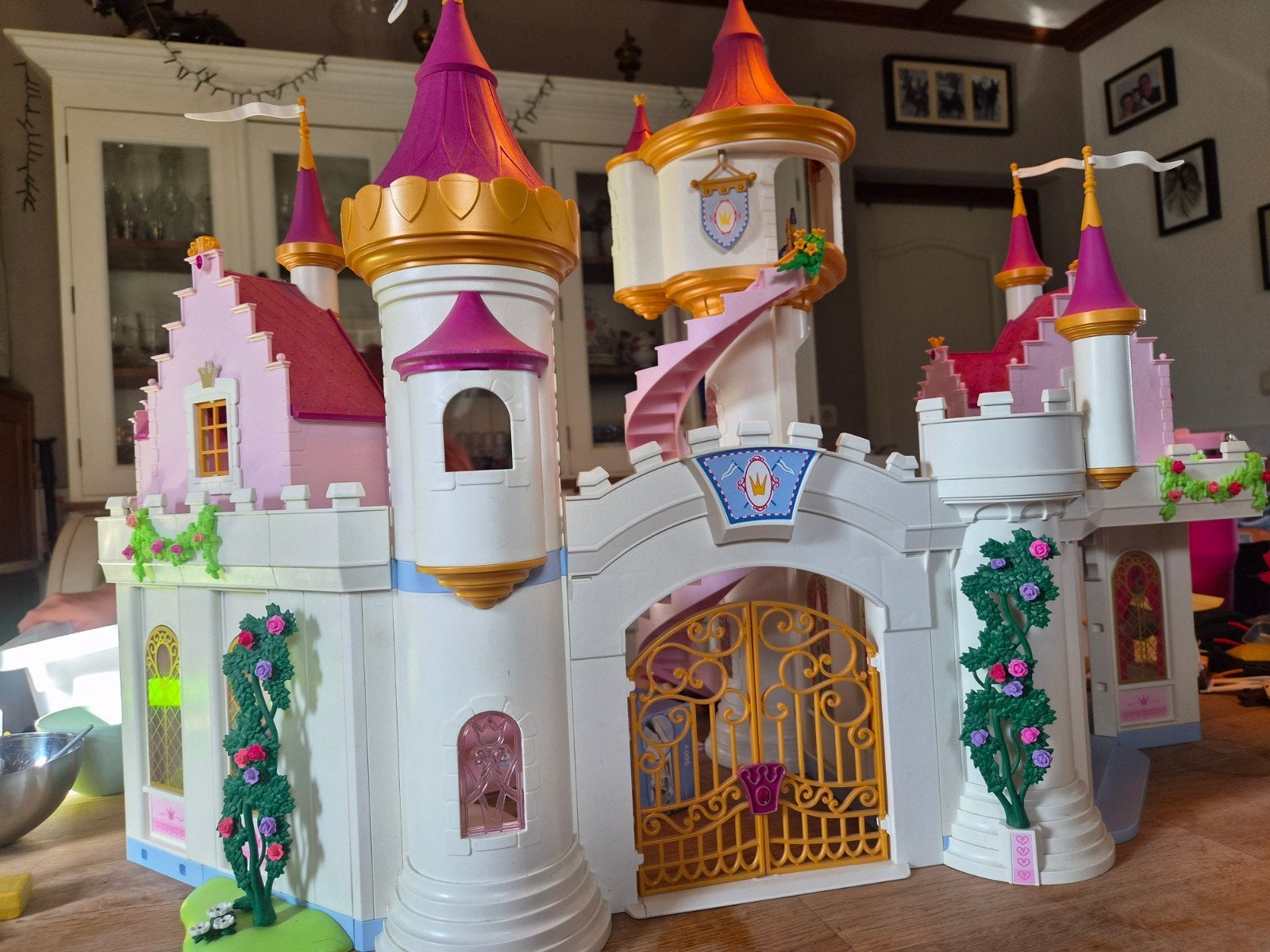 Playmobil Prinsessenkasteel 6848 met toebehoren 6852 en 6951, Gebruikt, Complete set, Ophalen of Verzenden, Kasteel/Fort