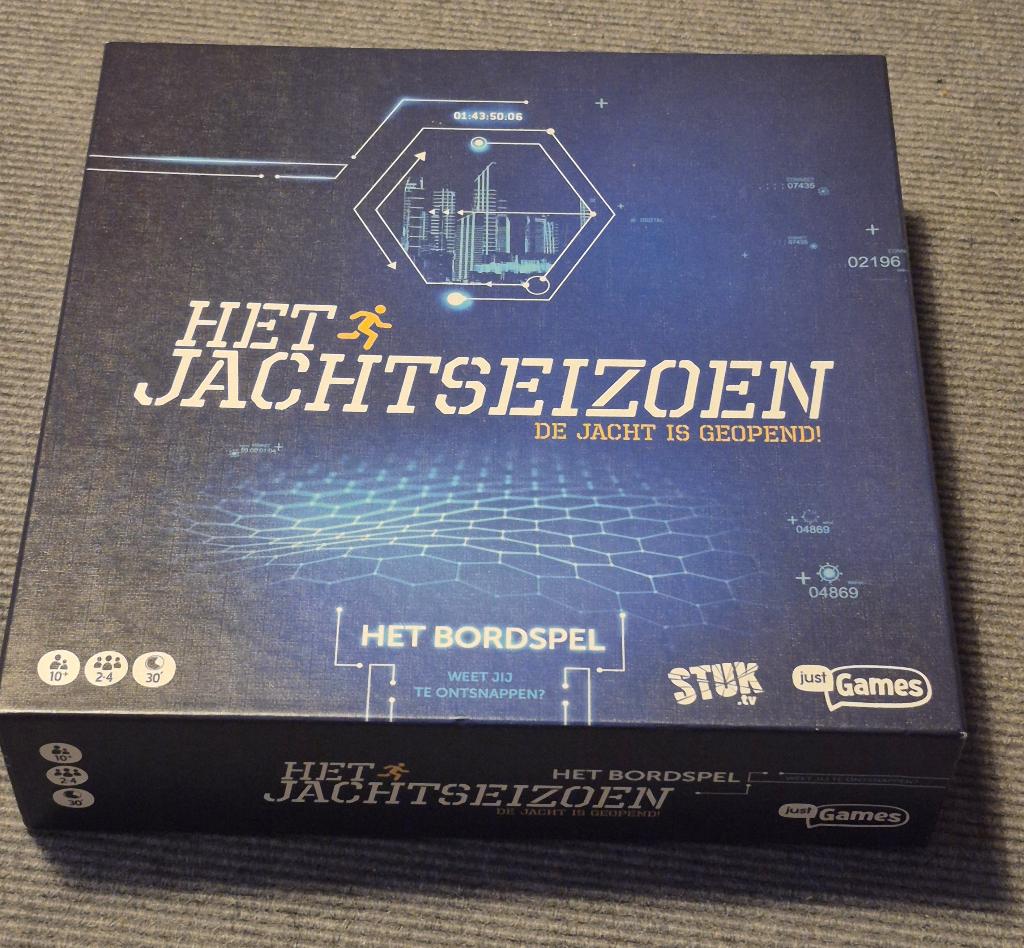 Jachtseizoen bordspel, Stuktv, Een of twee spelers, Ophalen, Nieuw