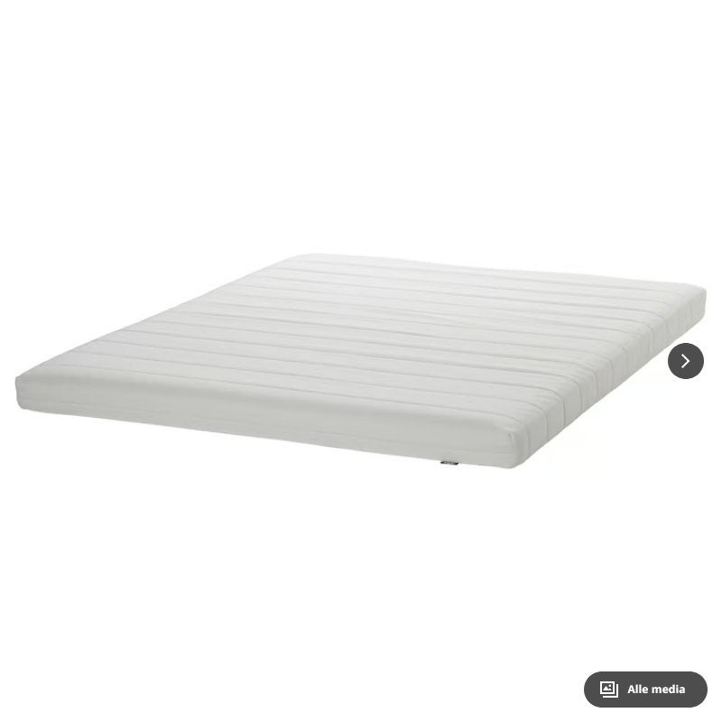 Äfjäll matras 140x200 stevig, Ophalen, 140 cm, Zo goed als nieuw, Twijfelaar