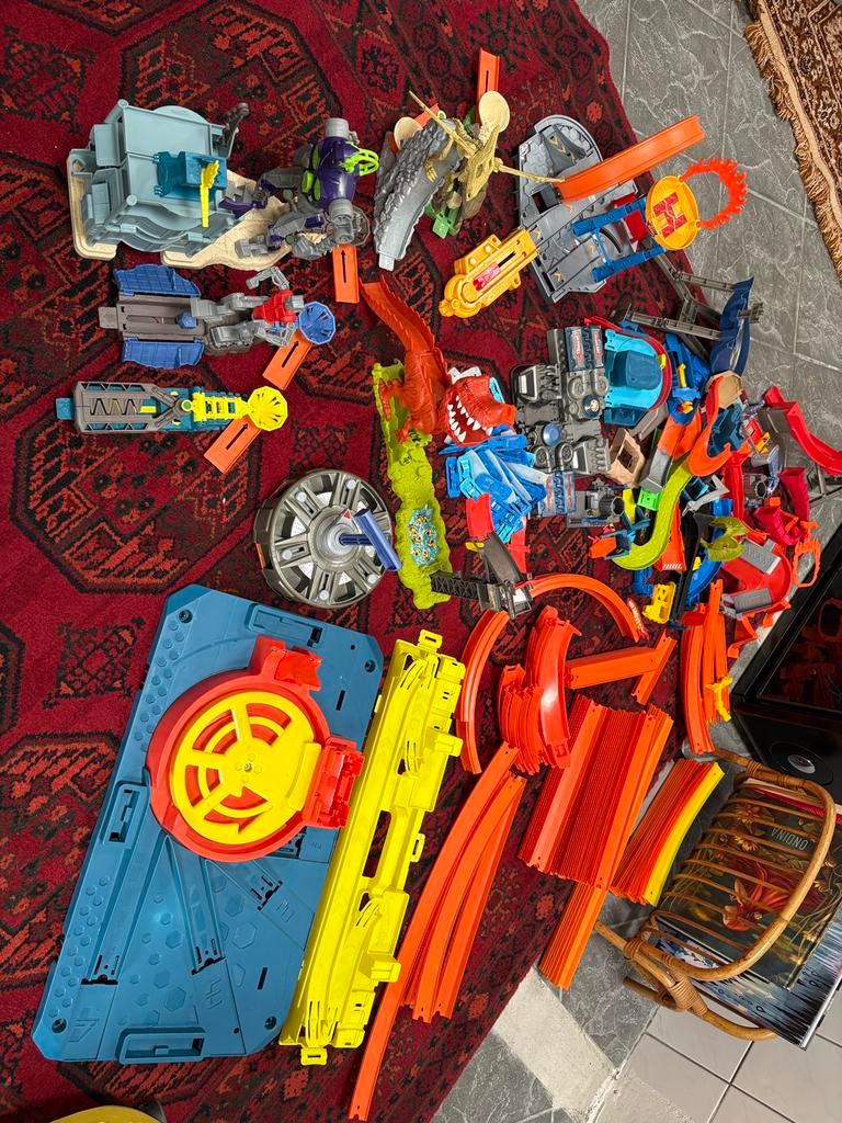Hotwheels sets, Ophalen of Verzenden, Gebruikt, Handmatig, Hot Wheels