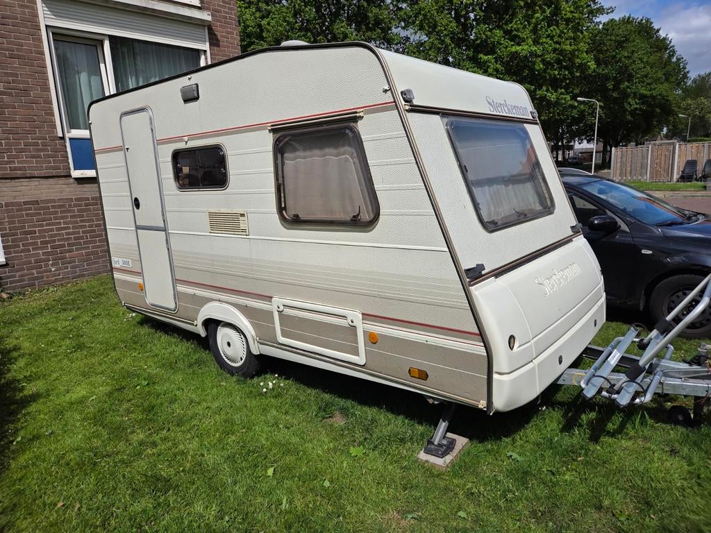 Caravan Sterckeman 360 E lichtgewicht, Caravans en Kamperen, Caravans, Reservewiel, Sterckeman, Treinzit, Particulier