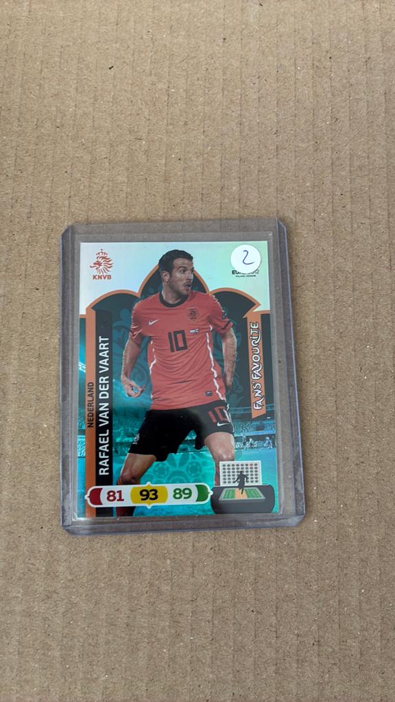 Panini card euro 2012 rafael van der vaart, Ophalen of Verzenden, Zo goed als nieuw, Plaatje