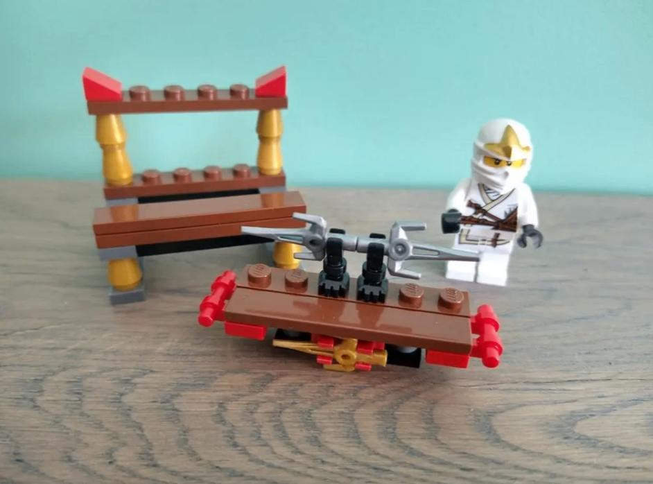 Lego Ninjago 30086 hidden sword zane zx, Lego, Ophalen of Verzenden, Zo goed als nieuw, Compleet