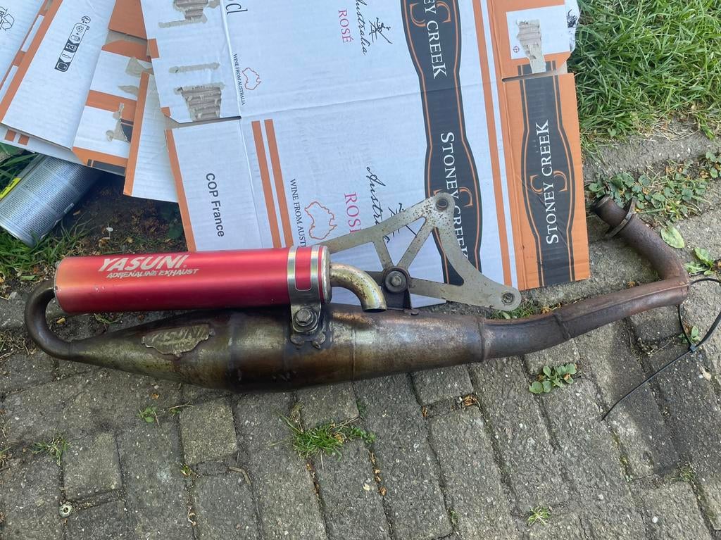 Yasuni Z voor piaggio blokken, Fietsen en Brommers, Ophalen of Verzenden, Zo goed als nieuw, Uitlaat