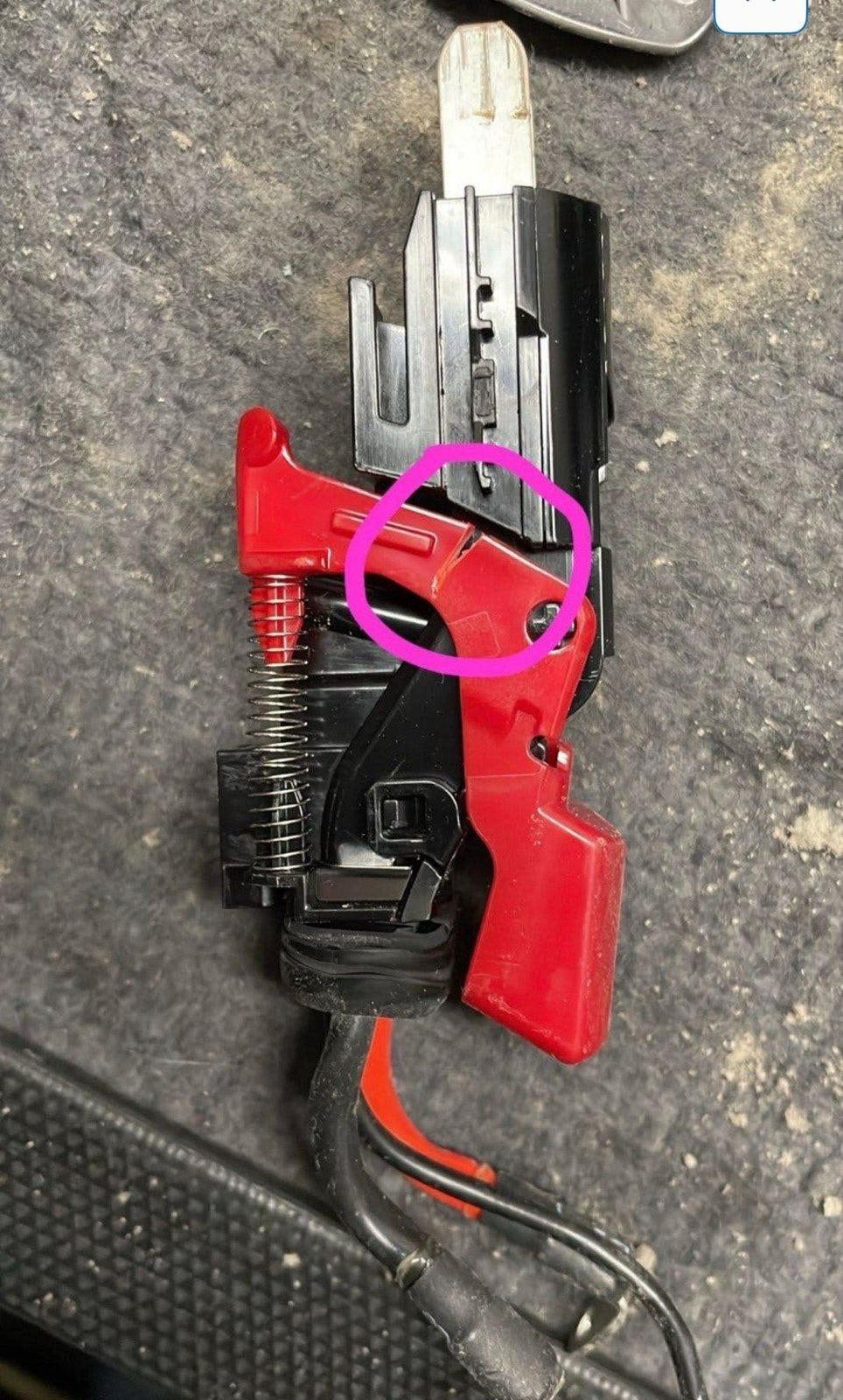 Dyson  V10 V11 sv12 sv14 sv27 trigger schakelaar reparatie, Ophalen of Verzenden, Gebruikt, Overige typen