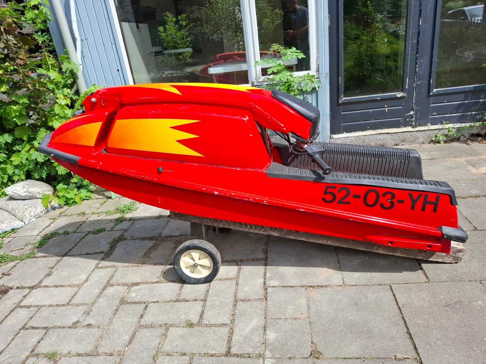 Jetski Kawasaki 550sx voor onderdelen, Ophalen, Gebruikt, Motor en Techniek, Motorboot