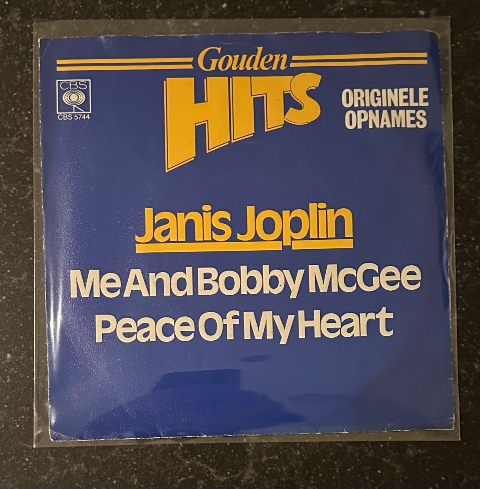 Janis Joplin - Me And Bobby McGee / Peace Of My Heart (7 inc, Cd's en Dvd's, Gebruikt, 7 inch, Ophalen of Verzenden, Pop