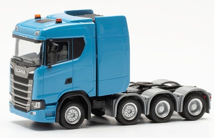 Scania CS 20 ND, blauw, Nieuw, Ophalen of Verzenden, Bus of Vrachtwagen, Herpa