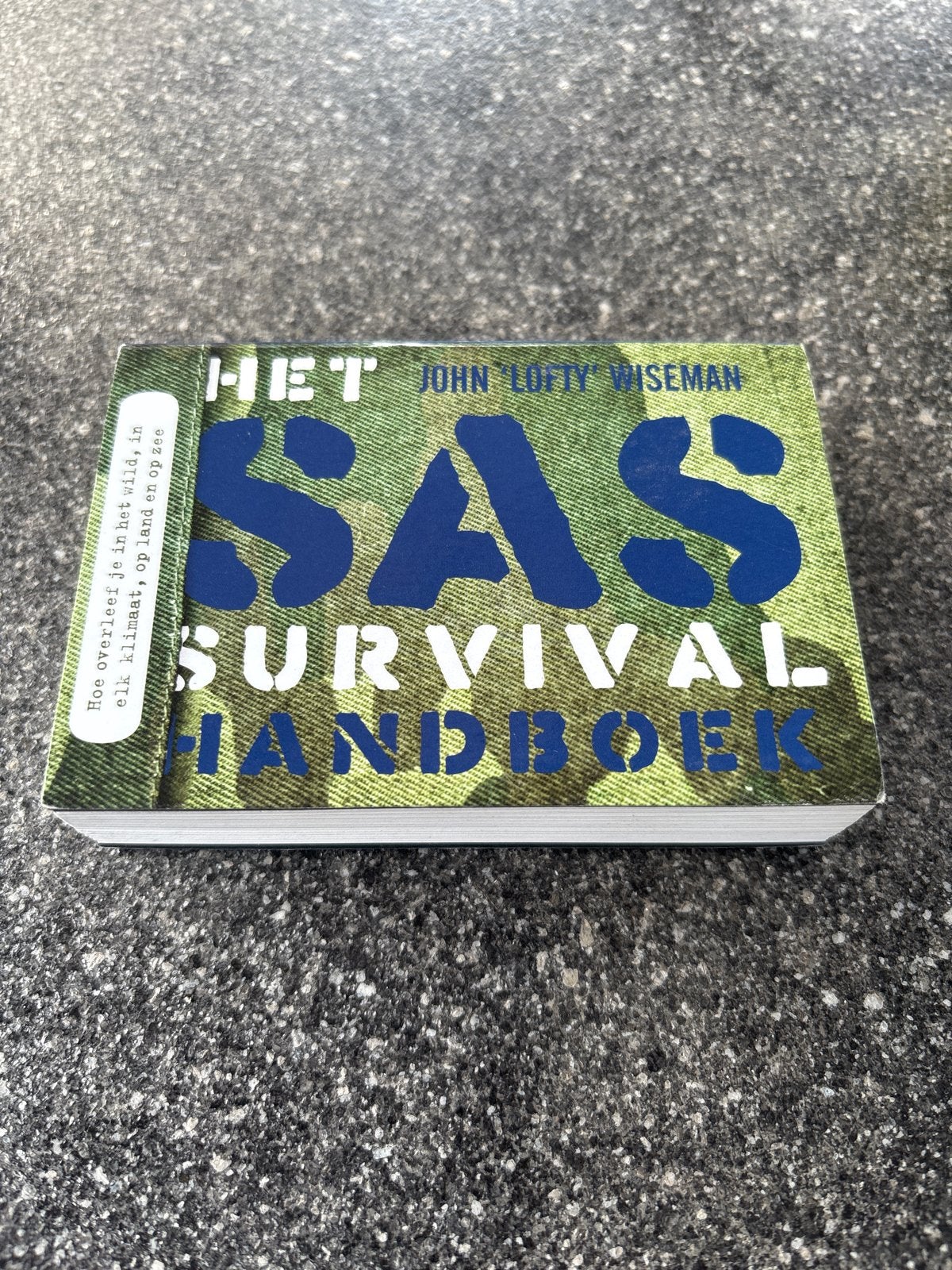 Dwarsligger SAS Survival Handboek - Overleven in het wild, Ophalen of Verzenden, Zo goed als nieuw, Overige onderwerpen