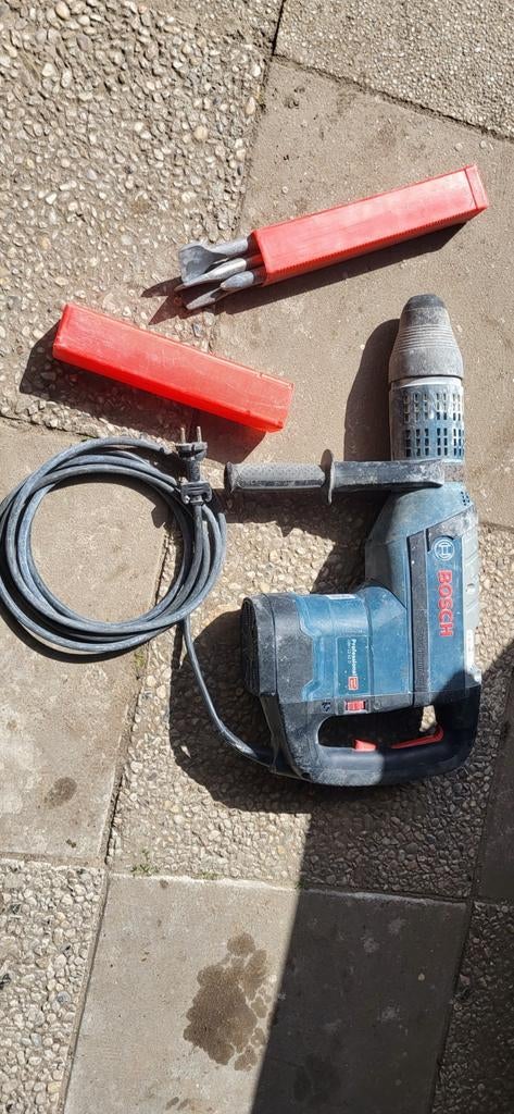 Bosch Professional GBH 12-52D boorhamer met Beitelset, Ophalen, Gebruikt