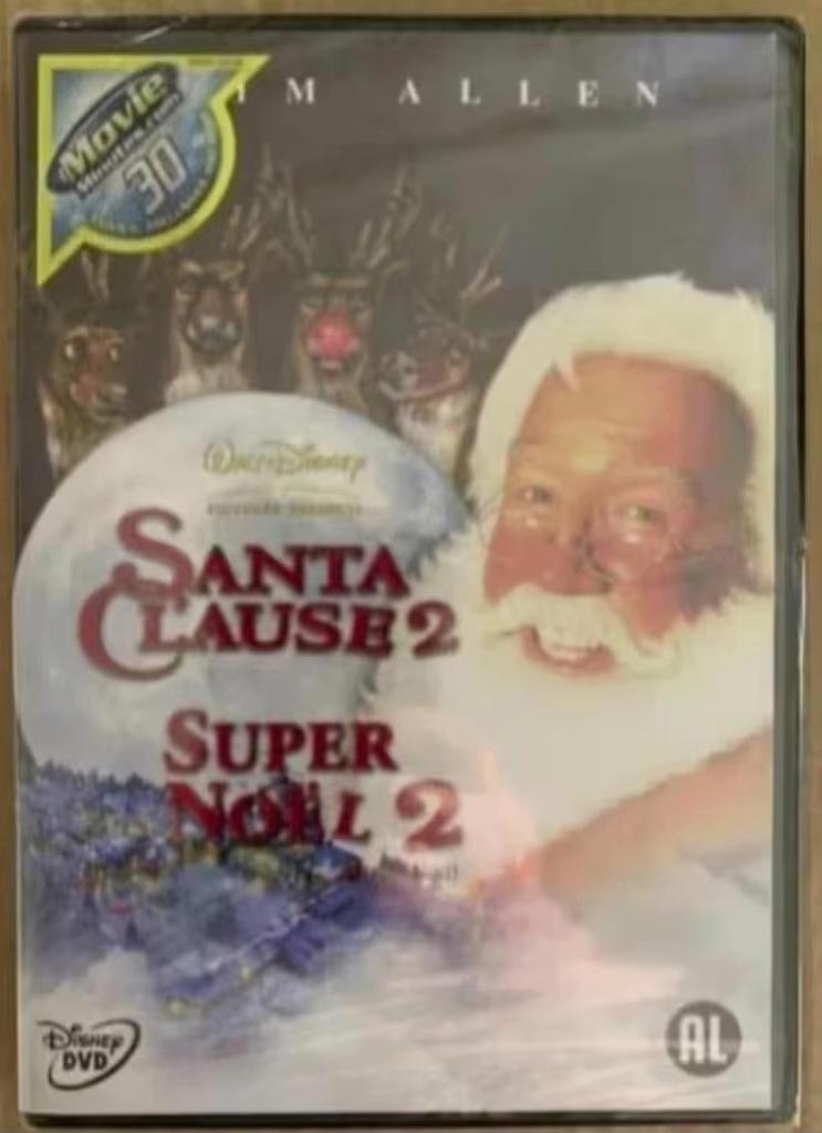 DVD Santa Clause 2, Disney; met Tim Allen; NIEUW cellofaan, Alle leeftijden, Ophalen of Verzenden, Nieuw in verpakking